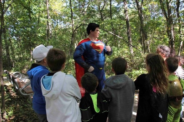 Superman at BOW Event