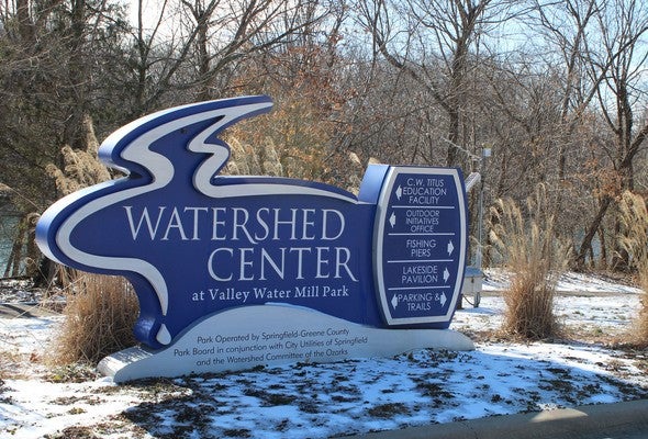 Watershed Center sign