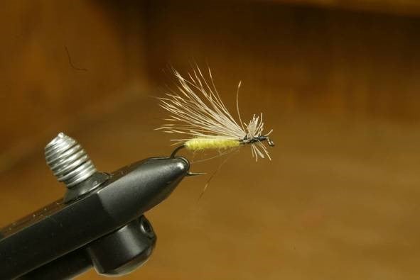 tying a fly for fishing