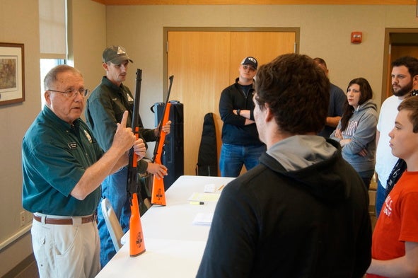 hunter education demonstration