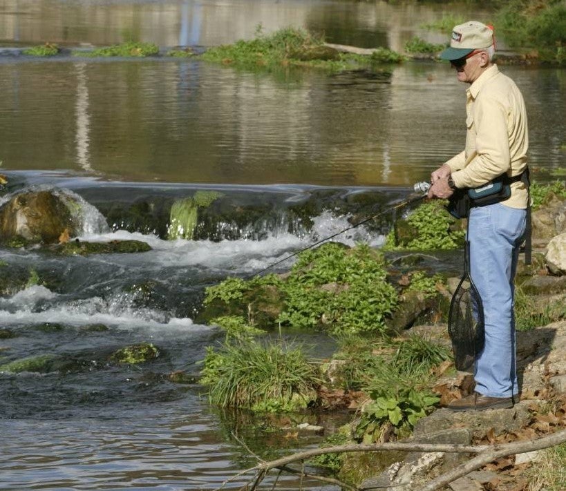Veteran fishing