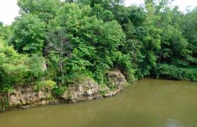 View of Big Tavern Creek from Boeckman Bridge, Miller County, Missouri