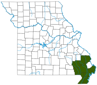 Southern Painted Turtle Distribution Map