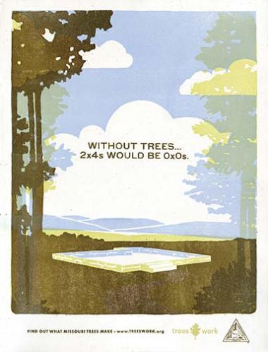 Trees Work Poster