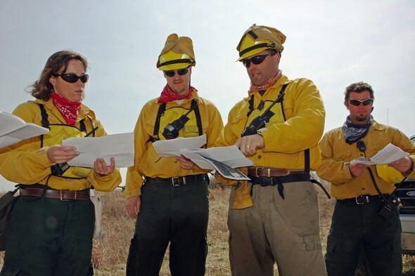 Prescribed Burn Association group looks at plan for fire