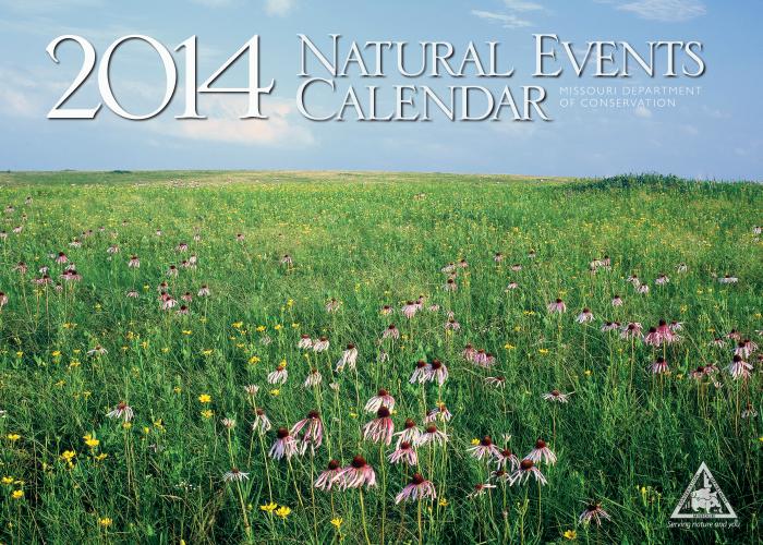 Buy MDC 2014 Natural Events Calendar while supplies last Missouri