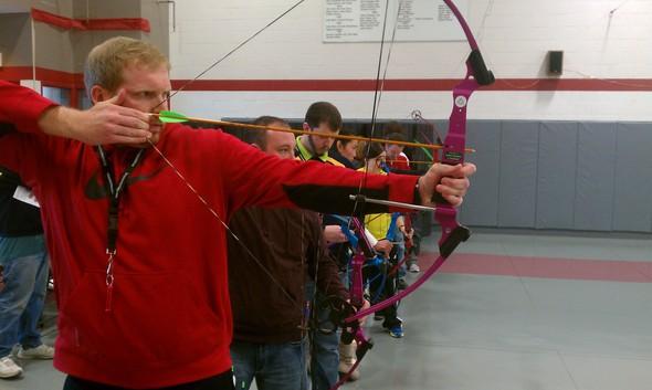 Teachers learn archery through MoNASP