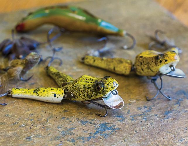 Hooked on Old Wooden Fishing Lures