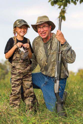 Grandpa and Granddaughter Hunting