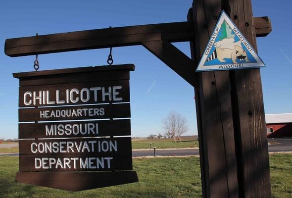 MDC Chillicothe Headquarters entrance sign