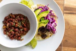 tacos with beans