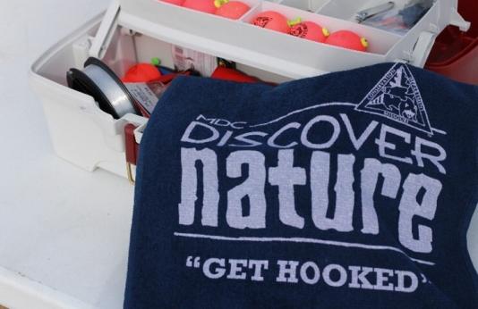 Discover Nature Fishing "Get Hooked" towel