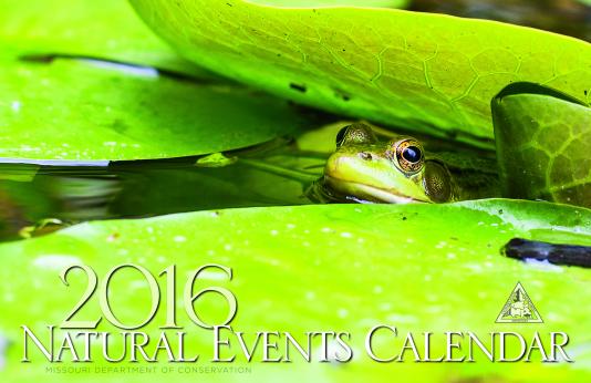 2016 Natural Events Calendar