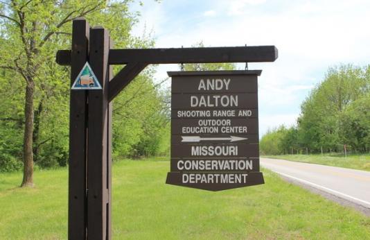 Andy Dalton Shooting Range Entrance Sign
