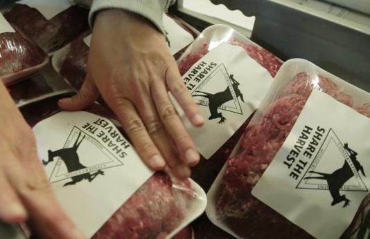 Share the Harvest packages of ground venison