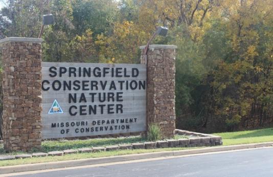 Springfield Conservation Nature Center sign
